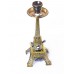 Eiffel Tower Hookah Shisha Kohle Tabac Chicha Double Pipe 40cm With Ceramic Bowl Cola Clamp Hose and Connector Accessories