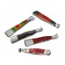 Wood Grip 3-in-1 Smoking Pipe Cleaner Hookah Cleaning Tool Stainless Steel Scraper Metal