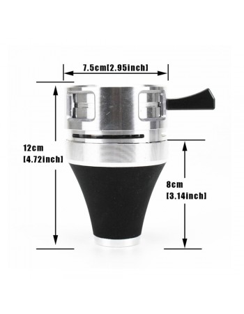 Aluminum Alloy Hookah Phunnel Bowl Shisha Heat Management System Tobacco Charcoal Holder for Sheesha Narguile chicha Accessories