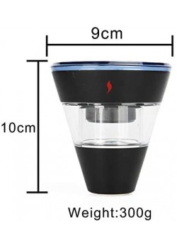 Silicone Bowl Rechargeable Electronic Shisha Ehead Hookah Bowl Electric Square Ehead Bowl